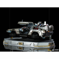 Iron Studios Back to the Future Part II DeLorean (Regular Version) 1:10 Scale Statue (ONLINE ORDER ONLY)