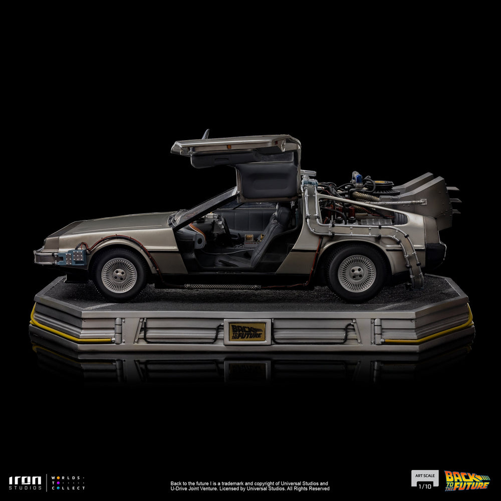 Iron Studios Back to the Future DeLorean 1:10 Scale Statue (ONLINE ORDER ONLY)