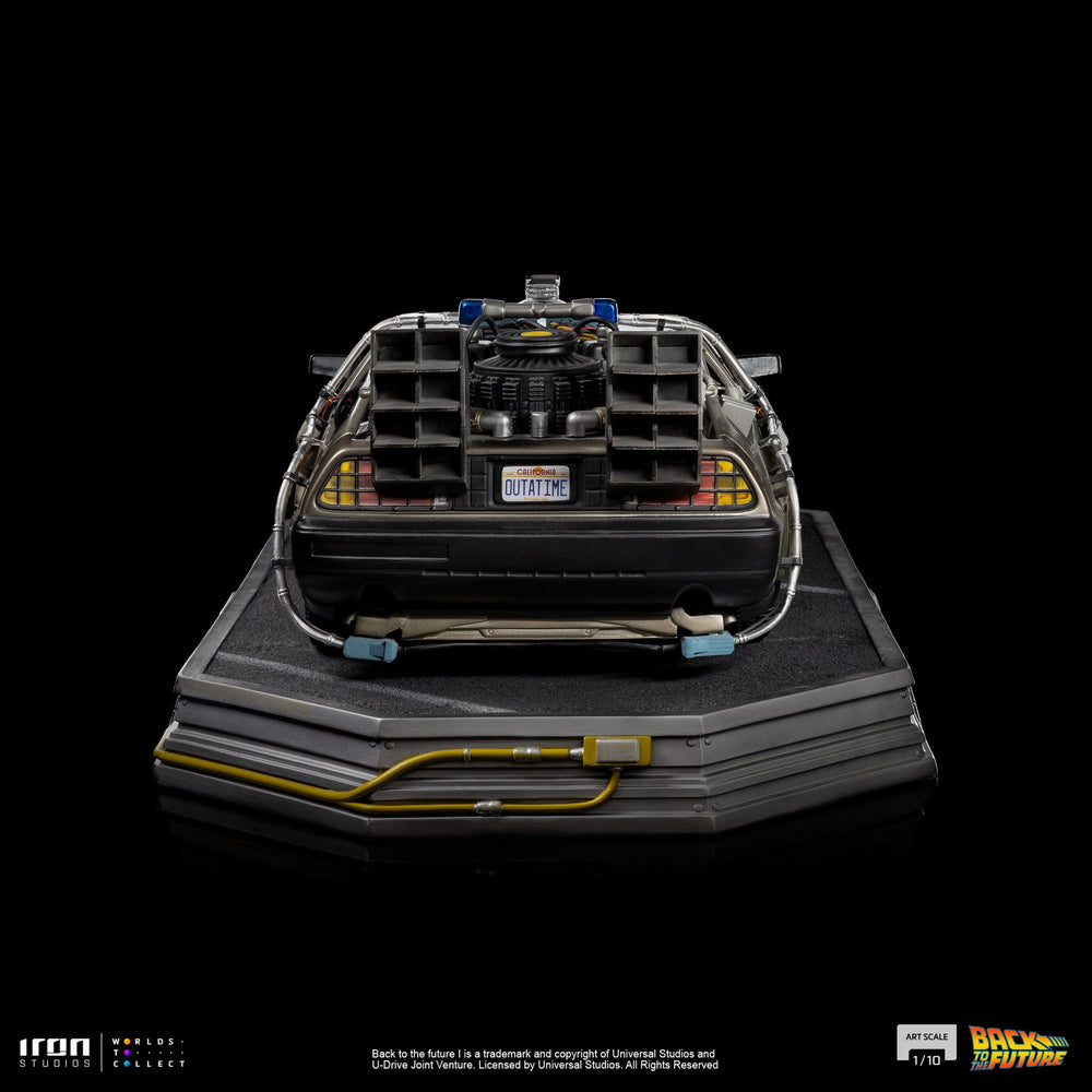 Iron Studios Back to the Future DeLorean 1:10 Scale Statue (ONLINE ORDER ONLY)