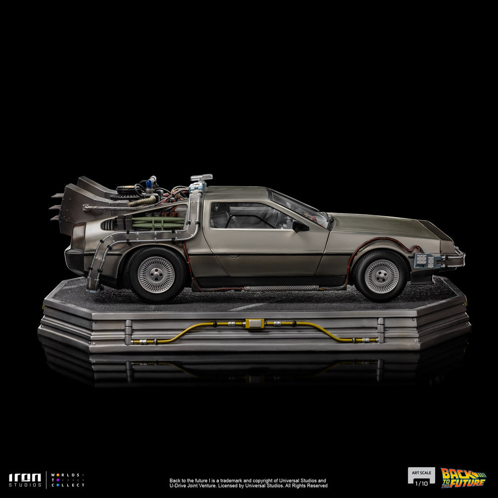 Iron Studios Back to the Future DeLorean 1:10 Scale Statue (ONLINE ORDER ONLY)