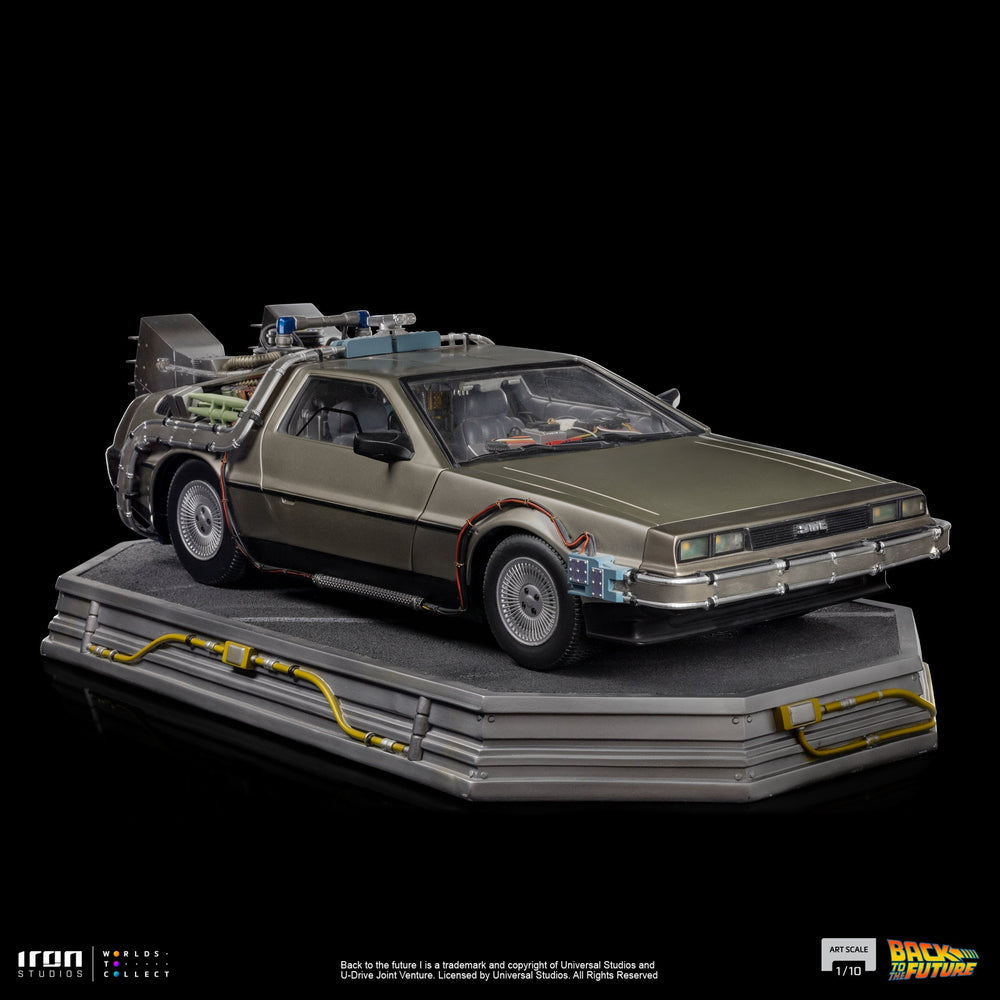 Iron Studios Back to the Future DeLorean 1:10 Scale Statue (ONLINE ORDER ONLY)