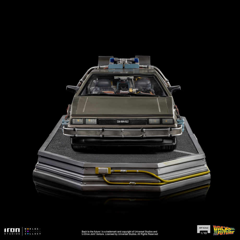Iron Studios Back to the Future DeLorean 1:10 Scale Statue (ONLINE ORDER ONLY)