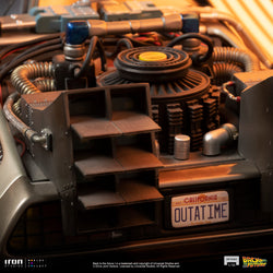 Iron Studios Back to the Future DeLorean 1:10 Scale Statue (ONLINE ORDER ONLY)