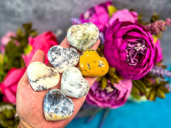 Dendritic Agate Hearts (ONLINE ORDER ONLY)