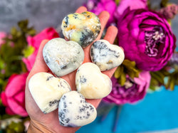 Dendritic Agate Hearts (ONLINE ORDER ONLY)