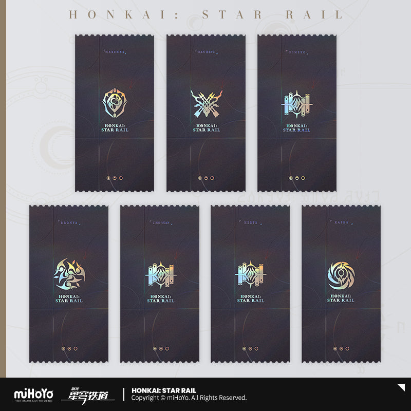Departure Countdown Series Laser Commemorative Ticket Set (ONLINE ORDER ONLY)