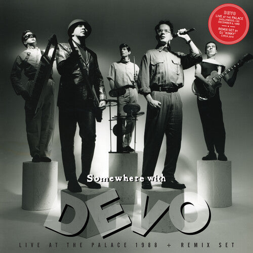 Somewhere With Devo (Indie Exclusive, Clear Vinyl, Red, Yellow) [Vinyl] (ONLINE ORDER ONLY)