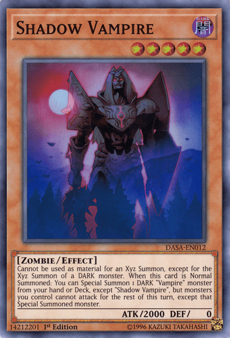 Shadow Vampire [DASA-EN012] Super Rare (ONLINE ORDER ONLY)