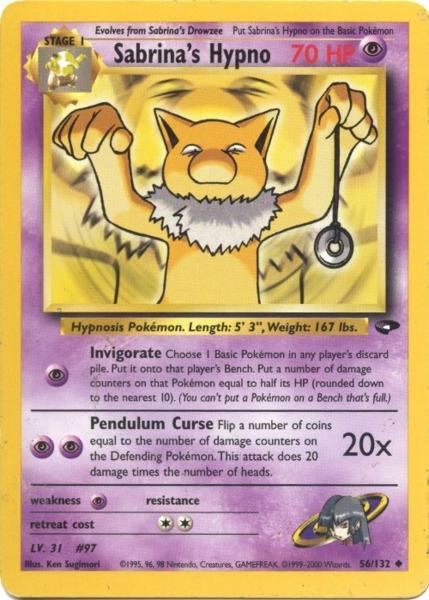 Sabrina's Hypno (56/132) [Gym Challenge Unlimited] (Online Only)