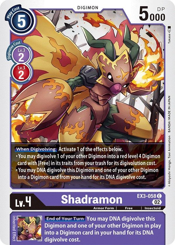 Shadramon [EX3-058] [Draconic Roar] (ONLINE ORDER ONLY)