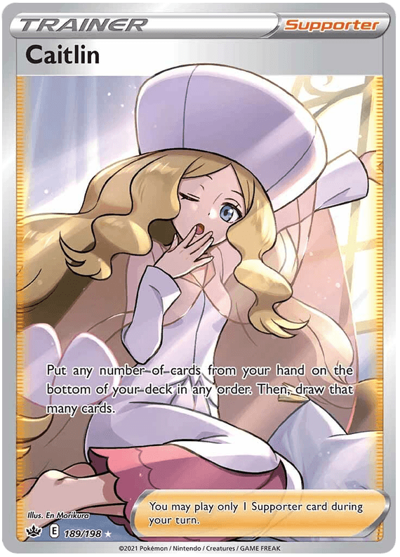 Caitlin (189/198) [Sword & Shield: Chilling Reign] (Online Only)