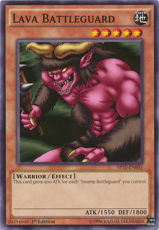 Lava Battleguard [SP15-EN003] Common (ONLINE ORDER ONLY)