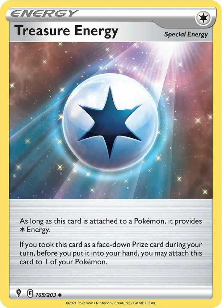 Treasure Energy (165/203) [Sword & Shield: Evolving Skies] (Online Only)