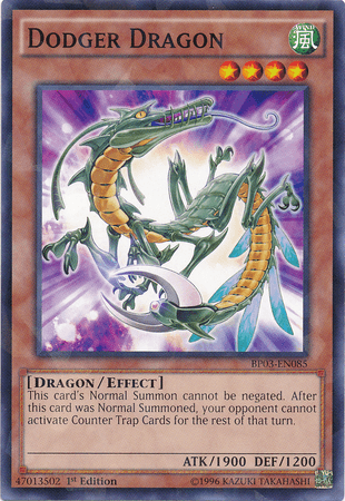 Dodger Dragon [BP03-EN085] Shatterfoil Rare (ONLINE ORDER ONLY)
