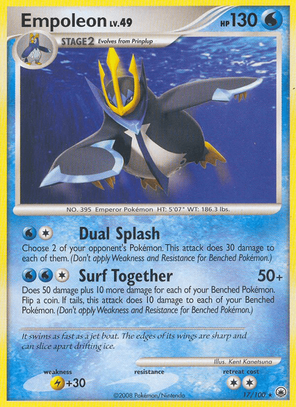 Empoleon (17/100) [Diamond & Pearl: Majestic Dawn] (Online Only)