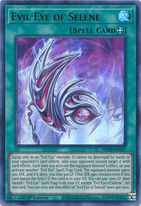 Evil Eye of Selene [MP20-EN237] Ultra Rare (ONLINE ORDER ONLY)