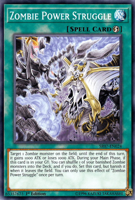 Zombie Power Struggle [SR07-EN024] Common (ONLINE ORDER ONLY)