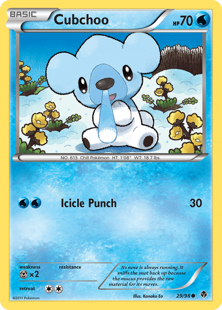 Cubchoo (29/98) [Black & White: Emerging Powers] (Online Only)