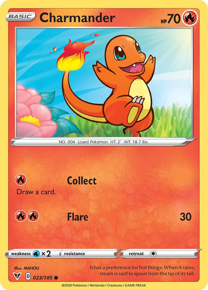 Charmander (023/185) [Sword & Shield: Vivid Voltage] (Online Only)