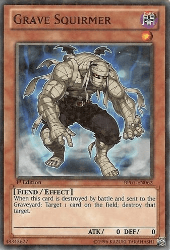 Grave Squirmer [BP01-EN062] Starfoil Rare (ONLINE ORDER ONLY)