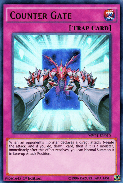 Counter Gate [MVP1-EN010] Ultra Rare (ONLINE ORDER ONLY)