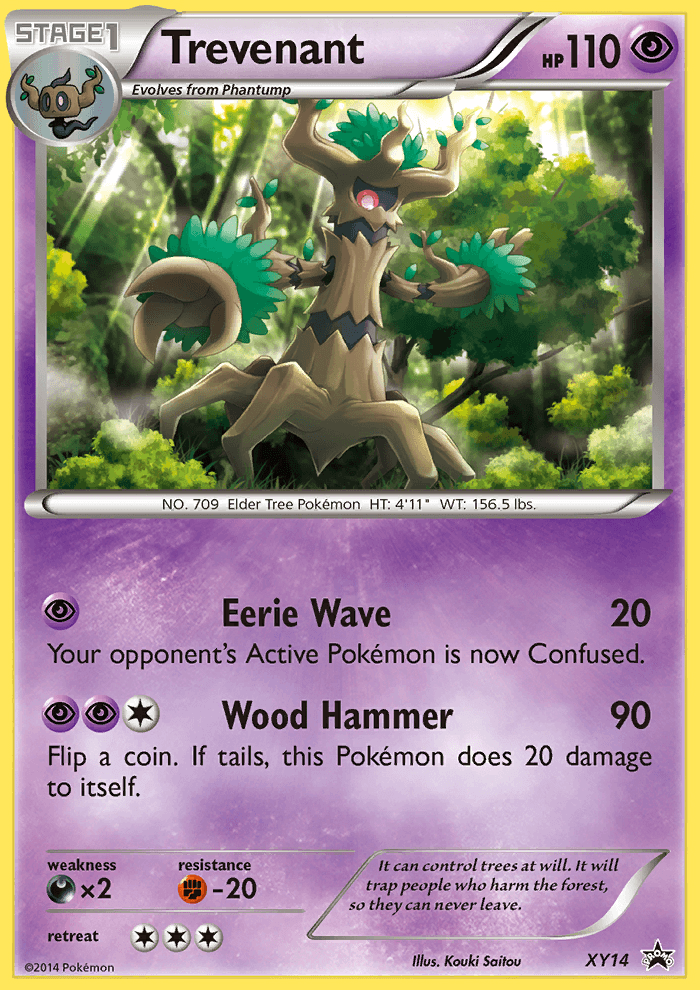 Trevenant (XY14) [XY: Black Star Promos] (Online Only)