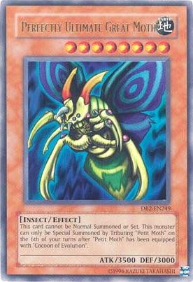Perfectly Ultimate Great Moth [DB2-EN249] Ultra Rare (ONLINE ORDER ONLY)