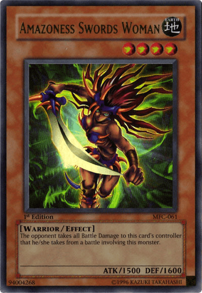 Amazoness Swords Woman [MFC-061] Ultra Rare (ONLINE ORDER ONLY)