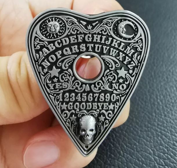 Ouija Board Planchette Enamel Pins Near Me (ONLINE ORDER ONLY)