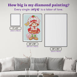 Diamond Art Club – Strawberry Shortcake and Custard (ONLINE ORDER ONLY)