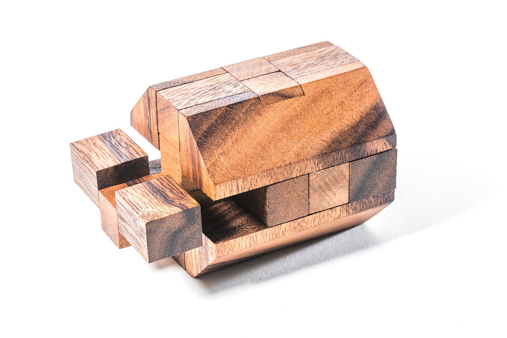 Diamond Cube 4 - Wood Brain Teaser Puzzle (Online Order Only)