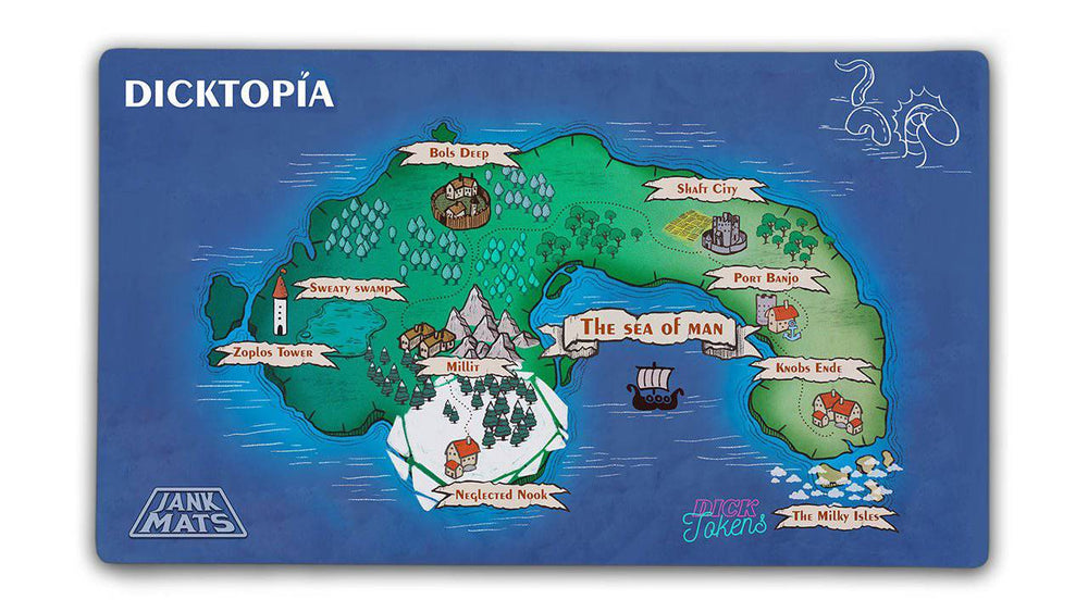 Dicktopia Playmat (ONLINE ORDER ONLY)