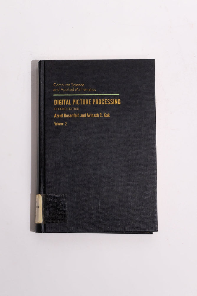 Digital Picture Processing Vol. ll (ONLINE ORDER ONLY)
