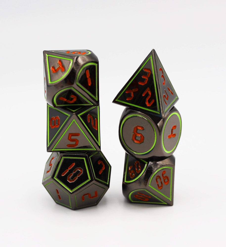 Digital Midnight Metal Lime with Red RPG Set (ONLINE ORDER ONLY)