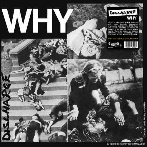 Discharge - Why (Colored Vinyl, Red) [Vinyl] (ONLINE ORDER ONLY)