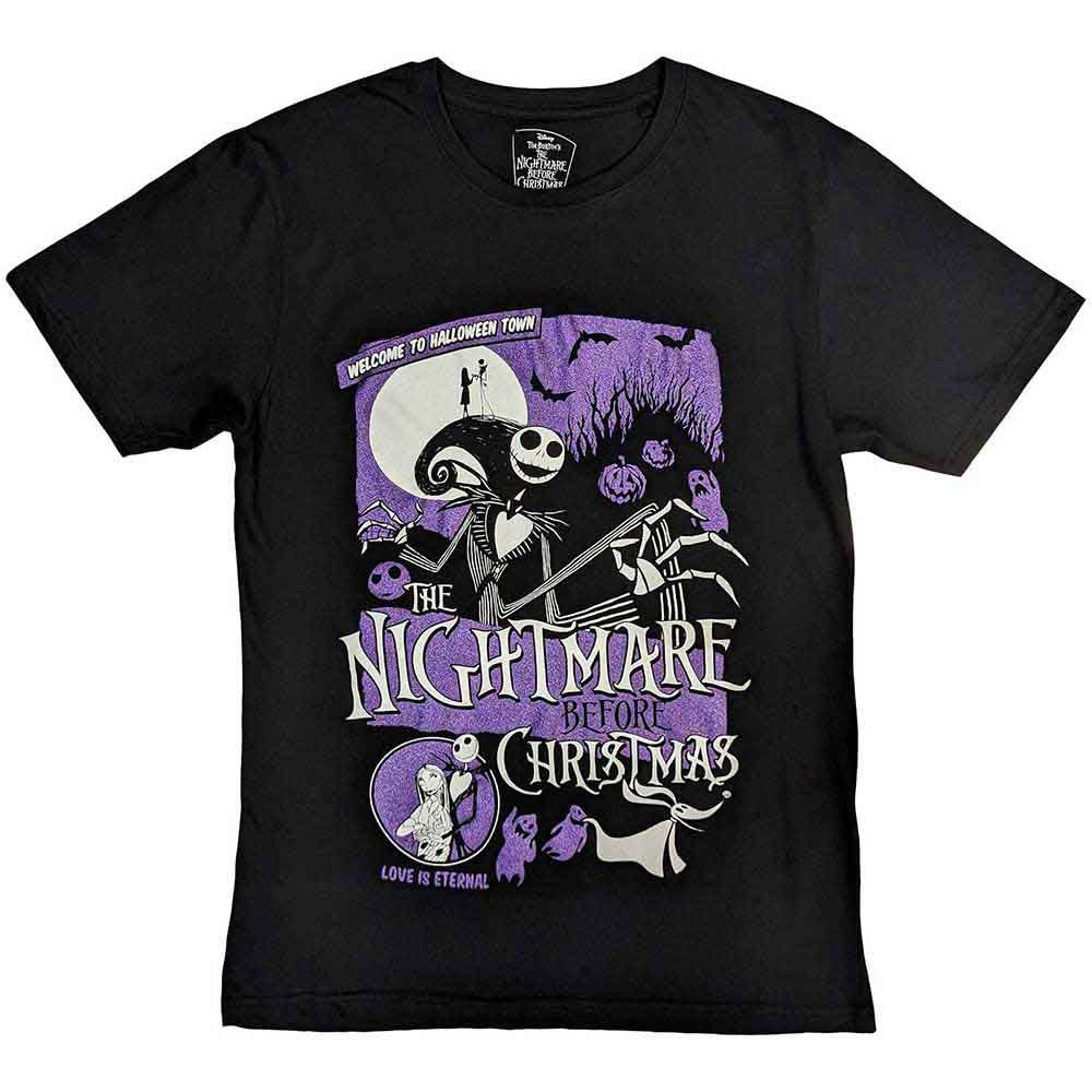 The Nightmare Before Christmas Welcome To Halloween Town [T-Shirt] (ONLINE ORDER ONLY)