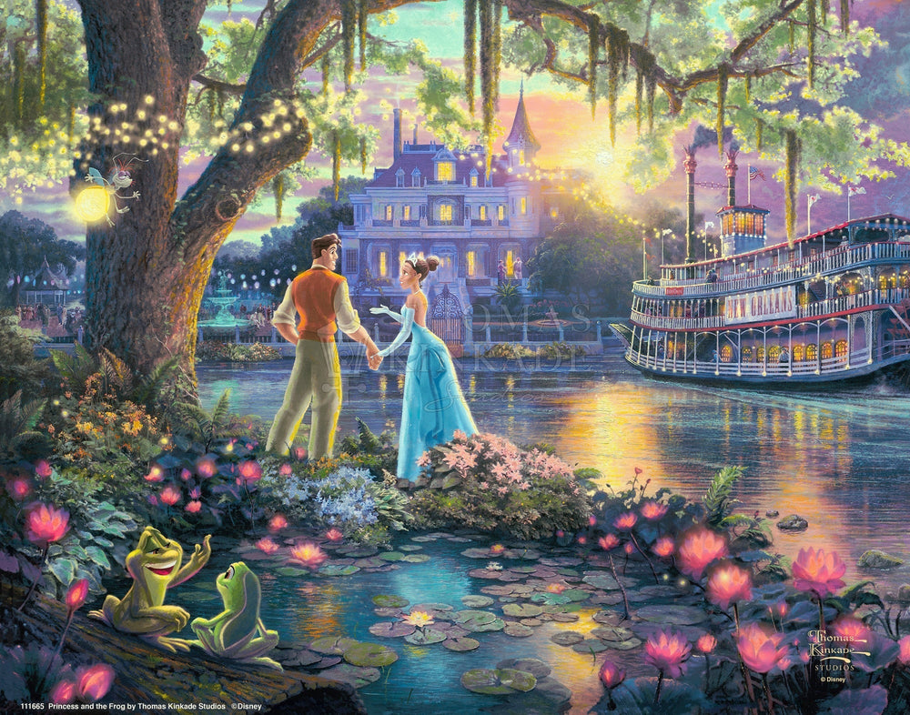 Disney: The Princess and the Frog Thomas Kinkade Framed Art Print (ONLINE ORDER ONLY)