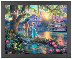 Disney: The Princess and the Frog Thomas Kinkade Framed Art Print (ONLINE ORDER ONLY)