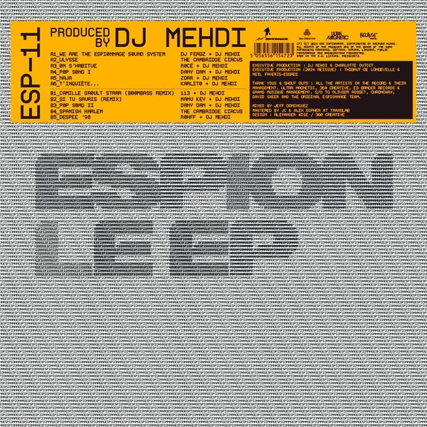 Espion Ep (Orange Vinyl) [Vinyl] (ONLINE ORDER ONLY)