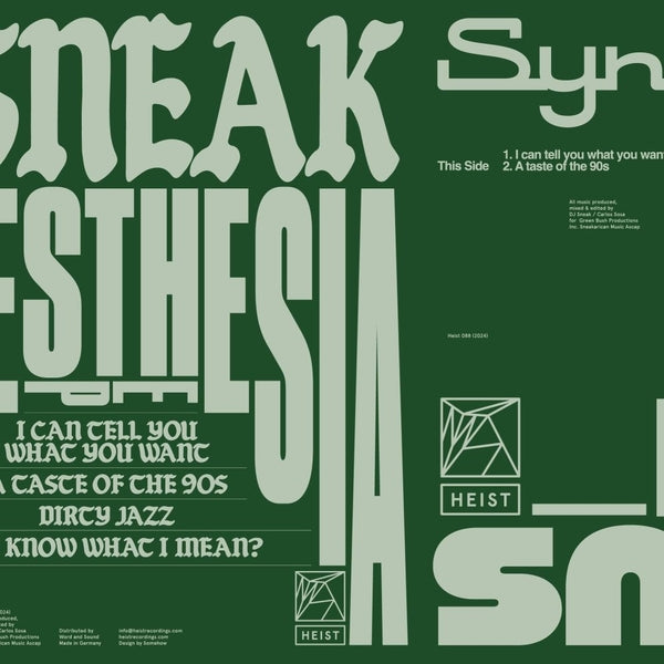 Synesthesia Ep [Vinyl] (ONLINE ORDER ONLY)
