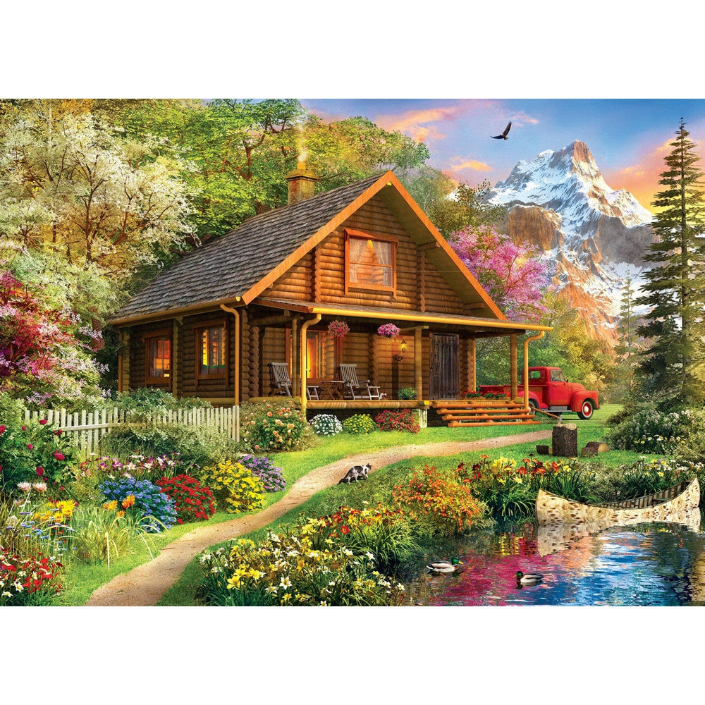 Time Away - Mountain Retreat 1000 Piece Jigsaw Puzzle (ONLINE ORDER ONLY)