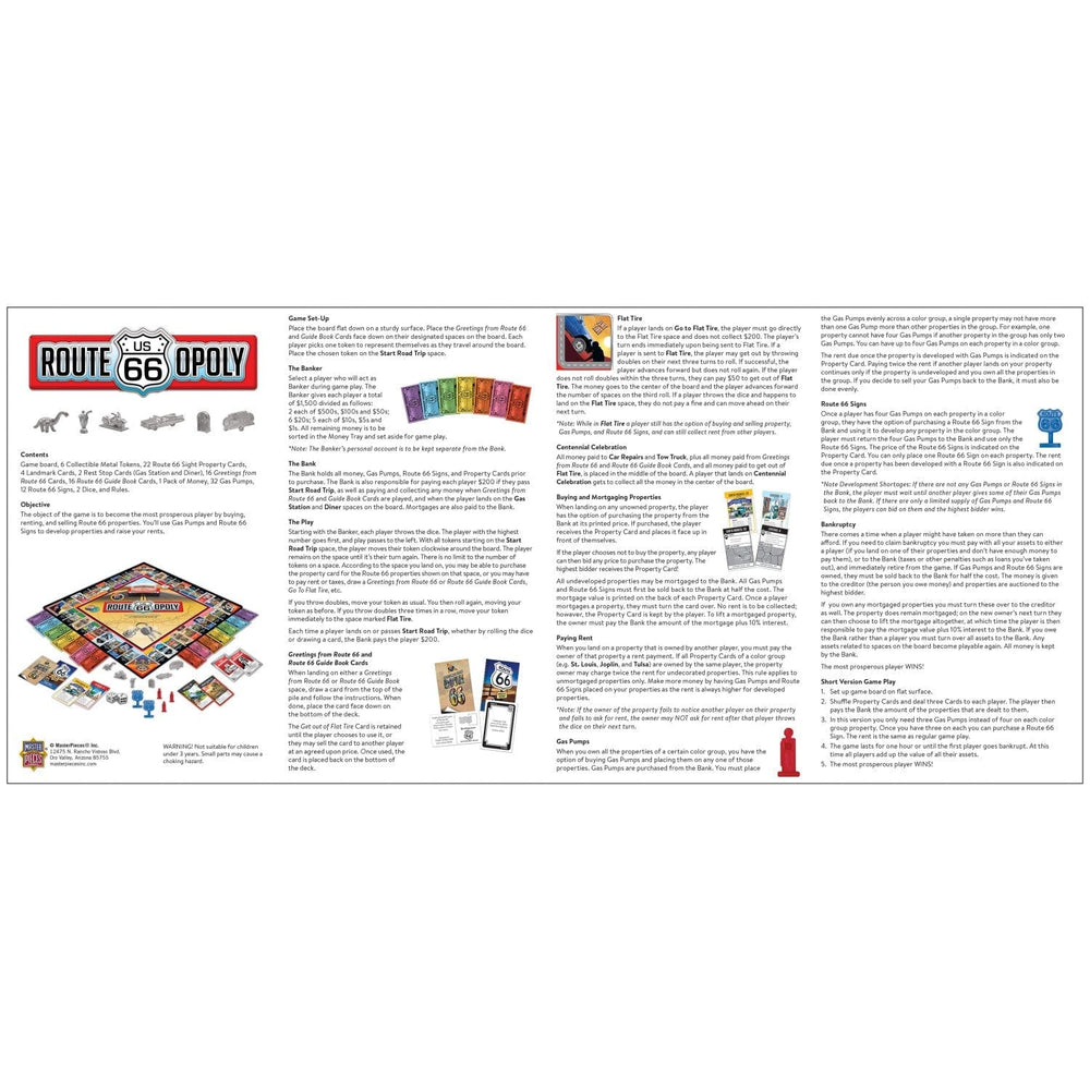 Route 66 Opoly (ONLINE ORDER ONLY)