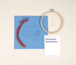 DMC Beginner Embroidery Learning Kit – Includes Video Tutorial & Classic Stitches (ONLINE ORDER ONLY)