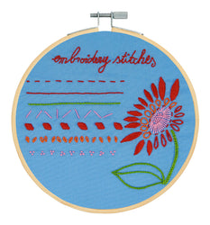 DMC Beginner Embroidery Learning Kit – Includes Video Tutorial & Classic Stitches (ONLINE ORDER ONLY)