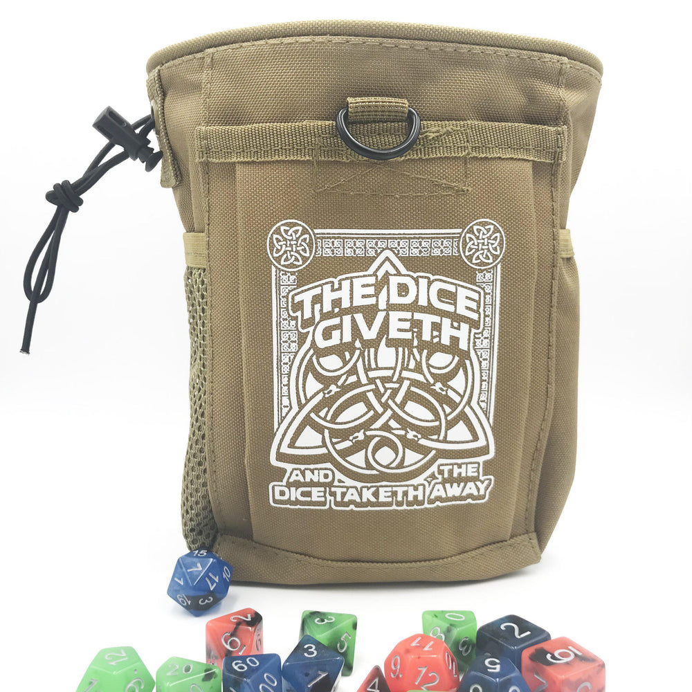 Dice Giveth and Taketh Deluxe Dice Bag (ONLINE ORDER ONLY)
