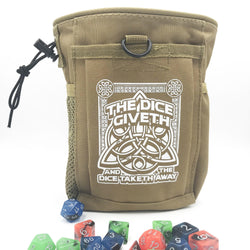 Dice Giveth and Taketh Deluxe Dice Bag (ONLINE ORDER ONLY)