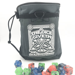 Dice Giveth and Taketh Deluxe Dice Bag (ONLINE ORDER ONLY)
