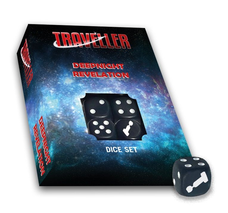 Traveller RPG: Deepnight Revelation Dice Set (ONLINE ORDER ONLY)