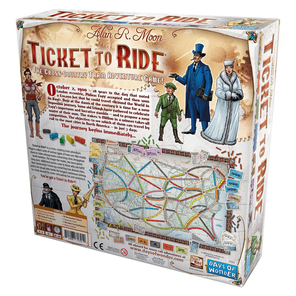 Ticket to Ride - Board Game (Online Order Only)
