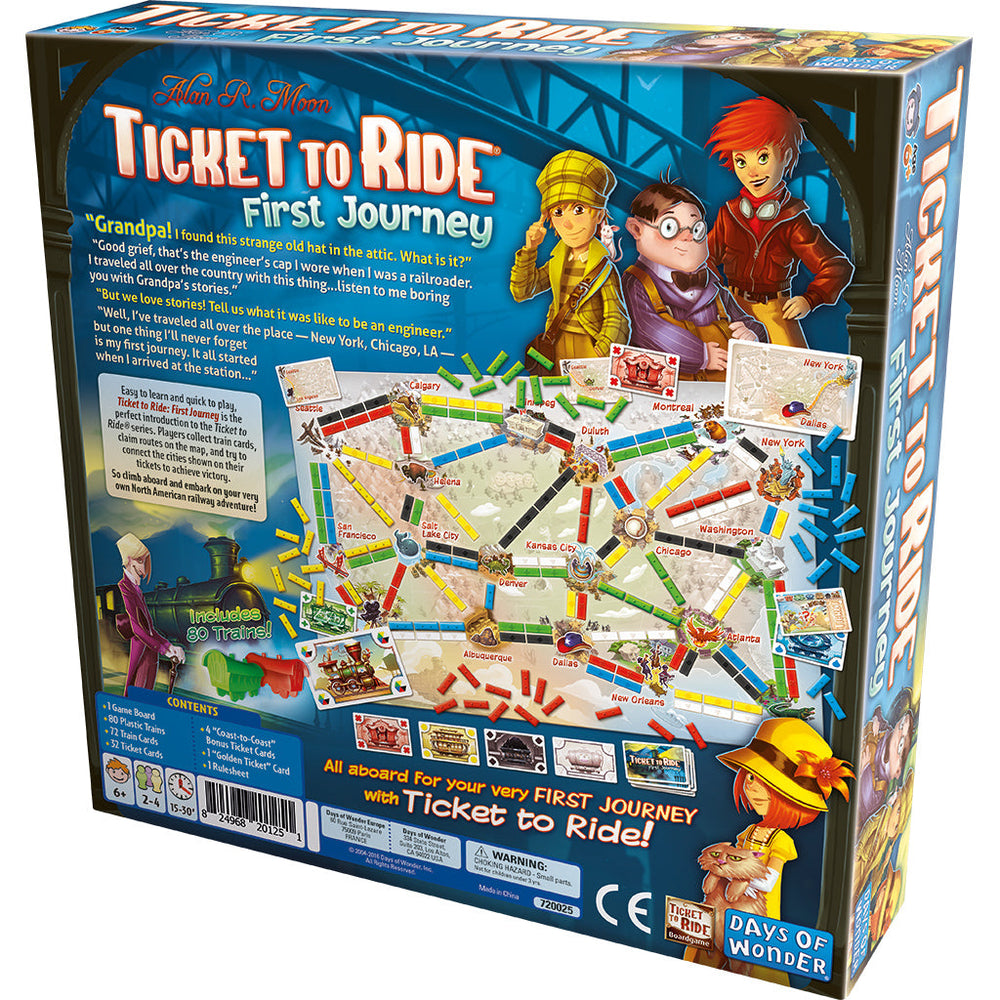 Ticket to Ride: First Journey (ONLINE ORDER ONLY)